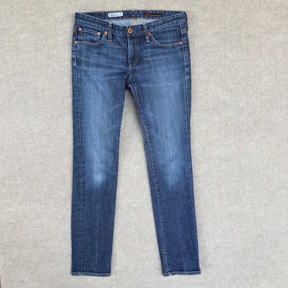 AG Adriano Goldschmied‎ The Stilt Cigarette Leg Jeans Dark Wash Slim Denim 26